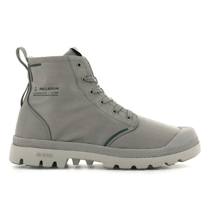 Palladium Pampa Lite+ Recycle WP+ Stiefel Damen Grau | CH-8FQO2
