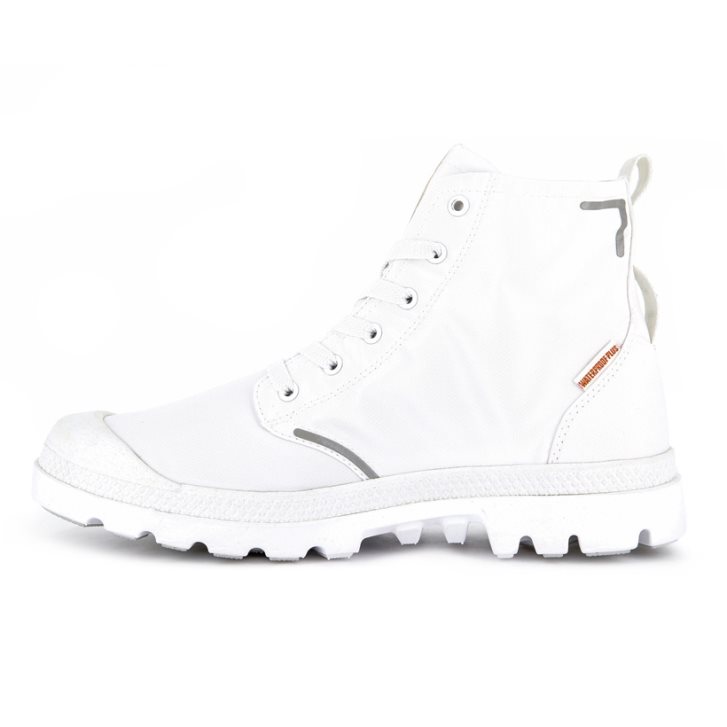 Palladium Pampa Lite+ Recycle WP+ Stiefel Damen Weiß | CH-8HXP9