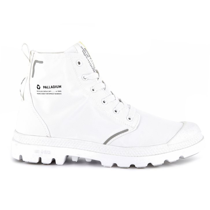 Palladium Pampa Lite+ Recycle WP+ Stiefel Damen Weiß | CH-8HXP9
