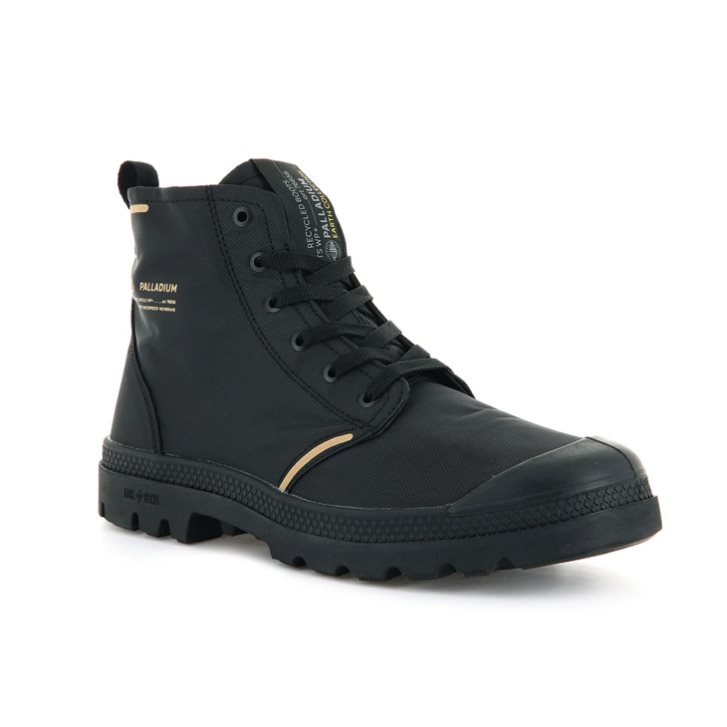 Palladium Pampa Lite+ Recycle WP+ Stiefel Damen Schwarz | CH-9FQK4