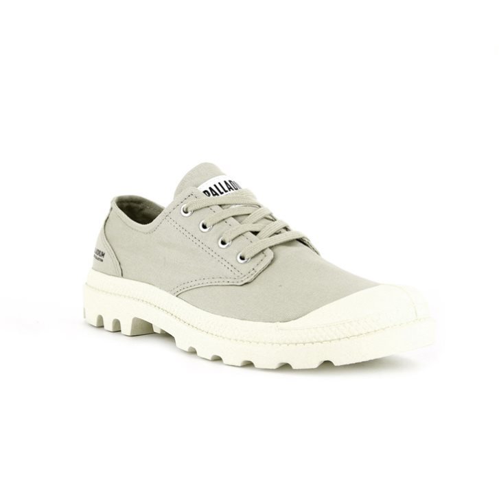 Palladium Pampa OX Organic II Oxfords Schuhe Damen Hellgrün | CH-1BML6
