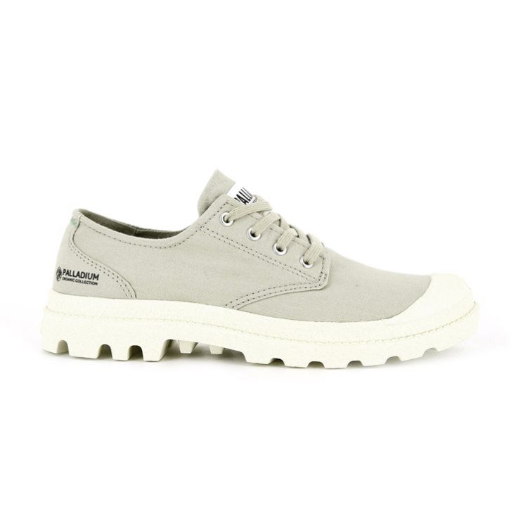 Palladium Pampa OX Organic II Oxfords Schuhe Damen Hellgrün | CH-1BML6