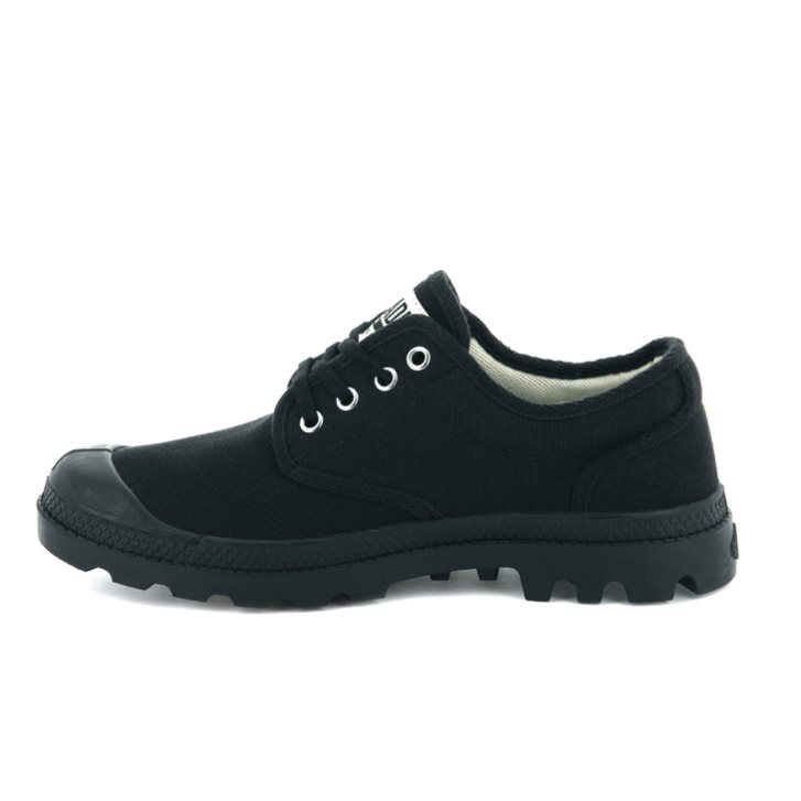 Palladium Pampa OX Originale Oxfords Schuhe Damen Schwarz | CH-3WTI6