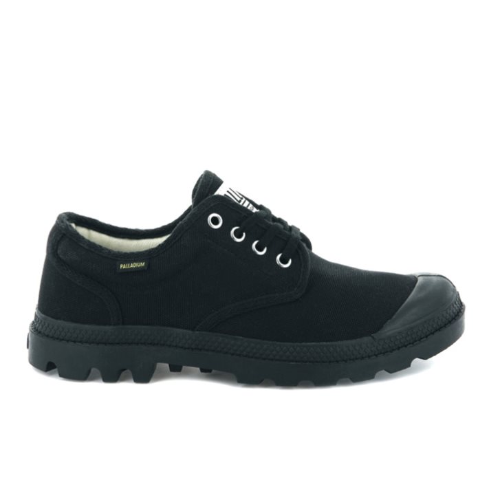Palladium Pampa OX Originale Oxfords Schuhe Damen Schwarz | CH-3WTI6