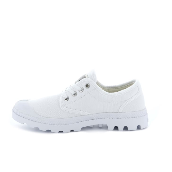 Palladium Pampa OX Originale Oxfords Schuhe Damen Weiß | CH-8UQL7