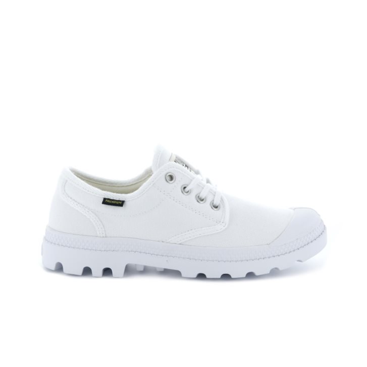Palladium Pampa OX Originale Oxfords Schuhe Damen Weiß | CH-8UQL7