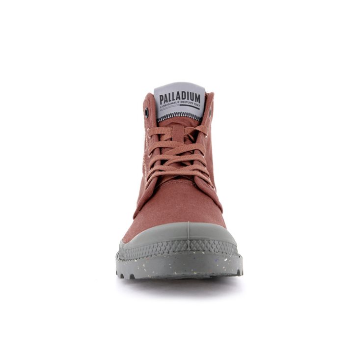 Palladium Pampa Organic Metro Stiefel Herren Koralle | CH-9IZK8