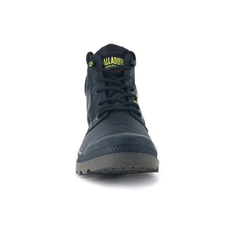 Palladium Pampa Recycle Wasserdichte+ 2 Stiefel Herren Schwarz | CH-4BWH7