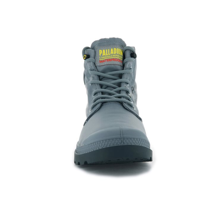 Palladium Pampa Recycle Wasserdichte+ 2 Stiefel Damen Hellblau | CH-6EBW0