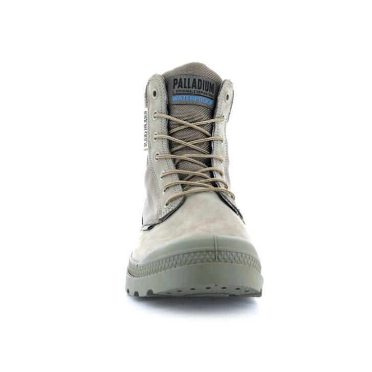 Palladium Pampa SC WPN U-S Stiefel Herren Olivgrün | CH-1JWK6