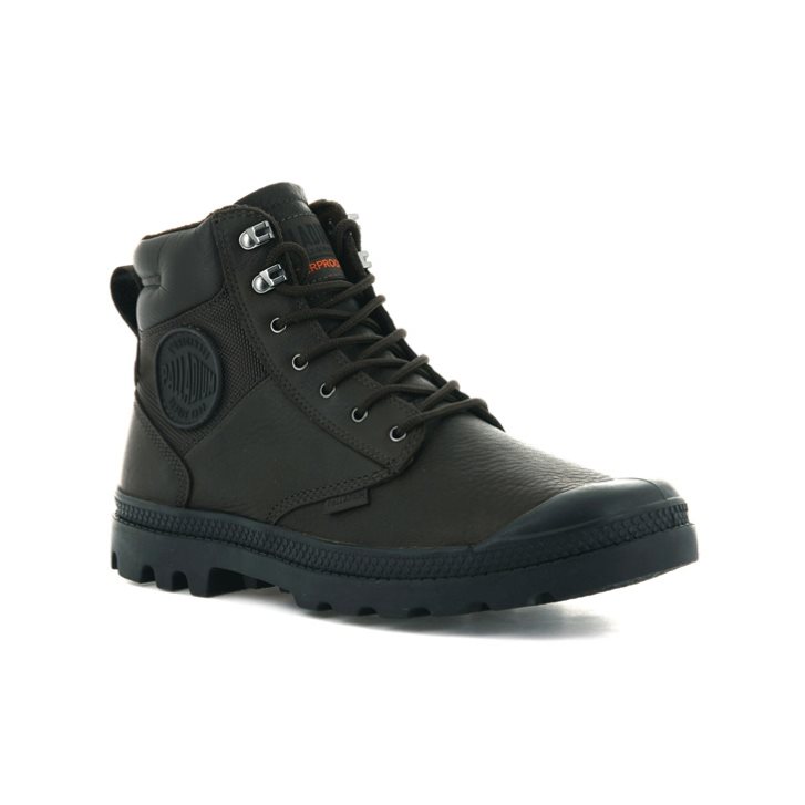 Palladium Pampa Shield WP+ LTH Stiefel Damen Schwarz | CH-4KTE7