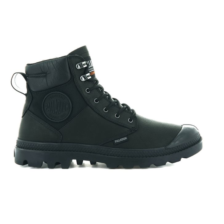 Palladium Pampa Shield WP+ LTH Stiefel Damen Schwarz | CH-9QYU6
