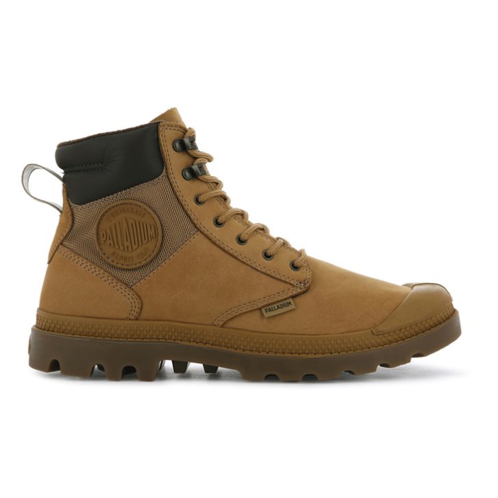 Palladium Pampa Shield WP+ LUX Stiefel Damen Braun | CH-6BQU5