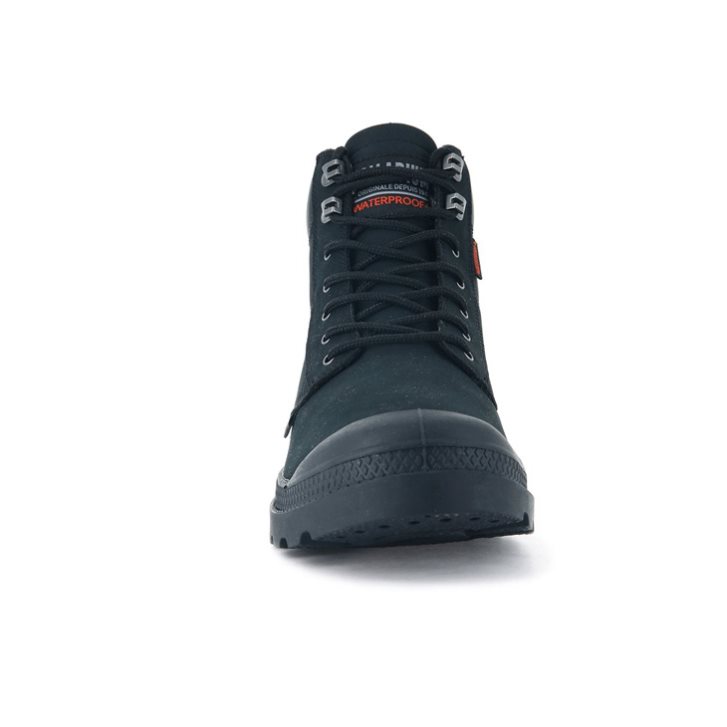 Palladium Pampa Shield WP+ LUX Stiefel Herren Schwarz | CH-6KPO9