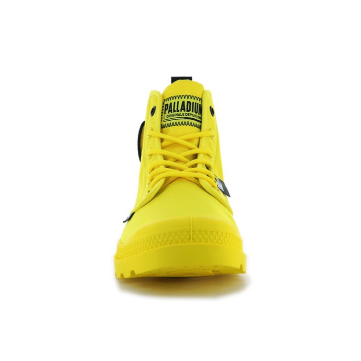 Palladium Pampa Smiley Change Stiefel Damen Gelb | CH-3ZXT8
