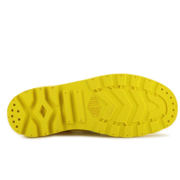 Palladium Pampa Smiley Change Stiefel Damen Gelb | CH-3ZXT8