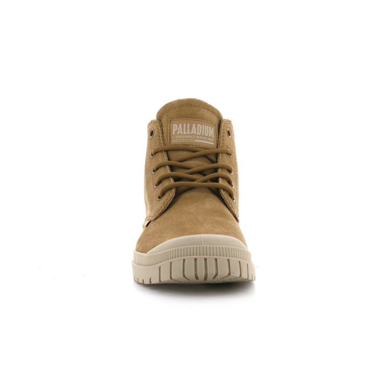 Palladium Pampa Sp20 Cuff Low Stiefel Damen Braun | CH-3KBY0