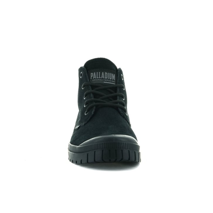 Palladium Pampa Sp20 Cuff Low Stiefel Damen Schwarz | CH-7JSW1