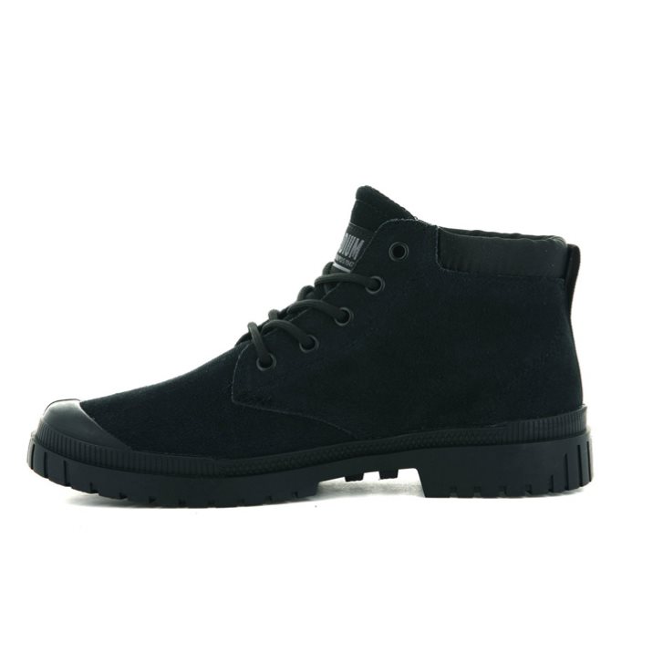 Palladium Pampa Sp20 Cuff Low Stiefel Damen Schwarz | CH-7JSW1