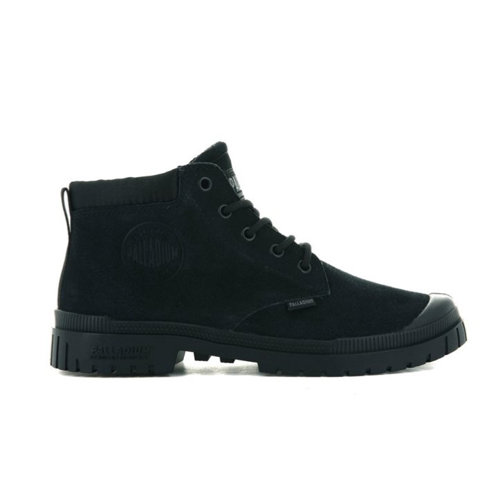 Palladium Pampa Sp20 Cuff Low Stiefel Damen Schwarz | CH-7JSW1
