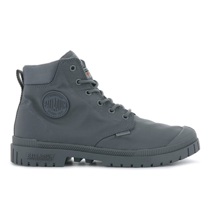 Palladium Pampa Sp20 Cuff WP+ Stiefel Damen Silber | CH-7MHE1