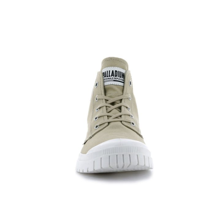Palladium Pampa Sp20 Hi Canvas Stiefel Herren Grün | CH-7NEY9