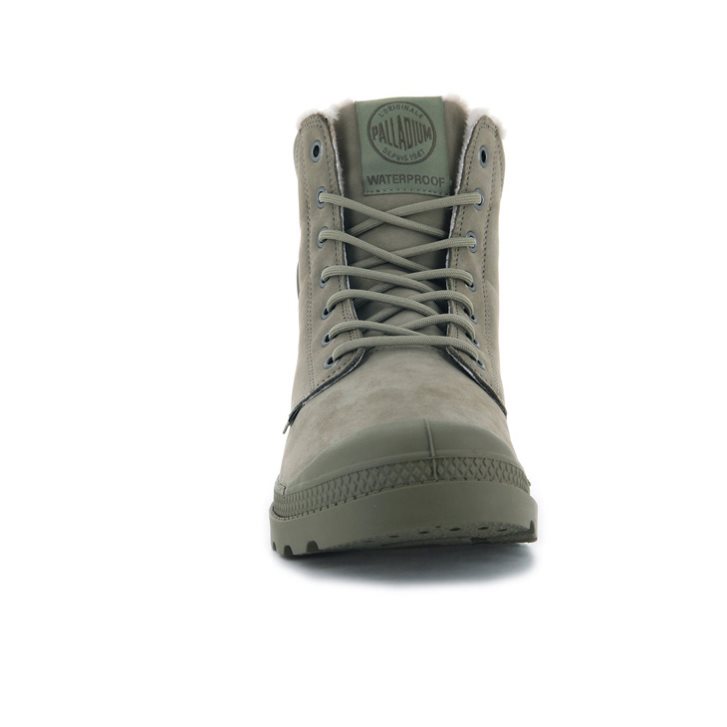 Palladium Pampa Sport Cuff WPS Stiefel Damen Olivgrün | CH-4WSY8