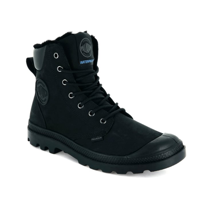 Palladium Pampa Sport Cuff WPS Stiefel Damen Schwarz | CH-5AOU0