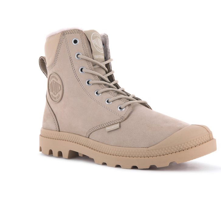Palladium Pampa Sport Cuff WPS Stiefel Damen Khaki | CH-5EZG3
