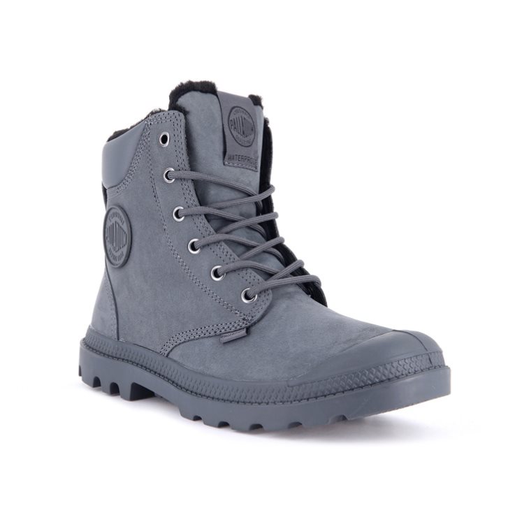 Palladium Pampa Sport Cuff WPS Stiefel Damen Helllila | CH-5KNF3