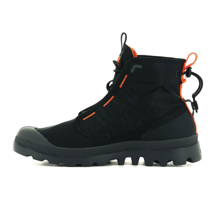 Palladium Pampa Travel Lite Stiefel Herren Schwarz | CH-4JKH8