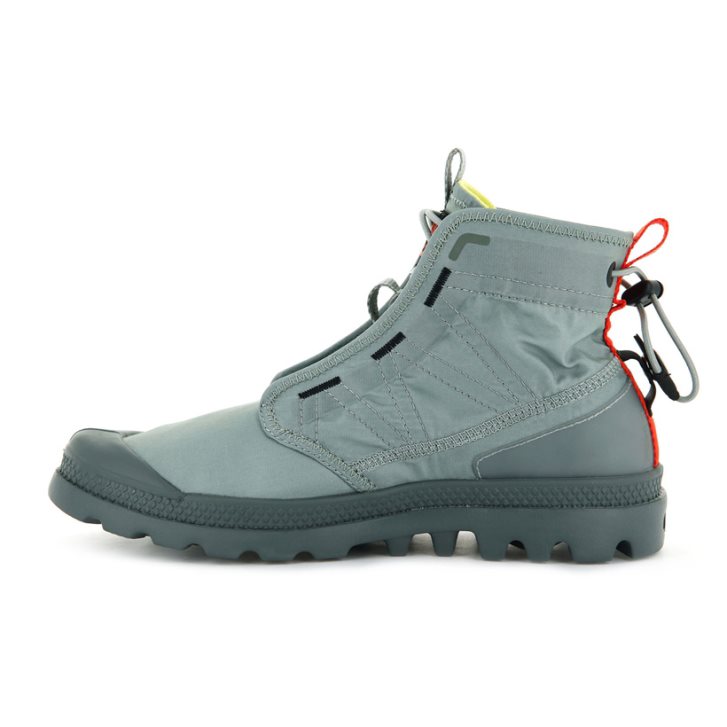 Palladium Pampa Travel Lite Stiefel Herren Hellgrün | CH-5MUA9