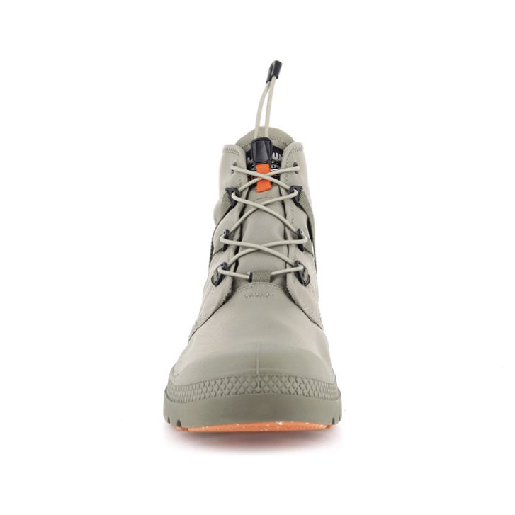 Palladium Pampa Travel Lite+ Wasserdichte Stiefel Damen Olivgrün | CH-3PXU6