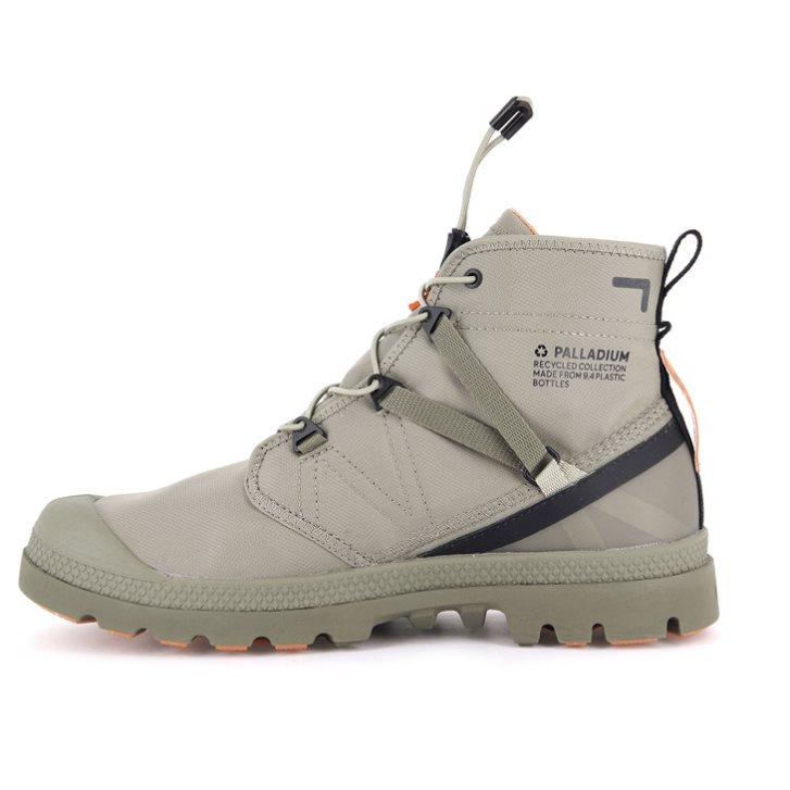 Palladium Pampa Travel Lite+ Wasserdichte Stiefel Damen Olivgrün | CH-3PXU6