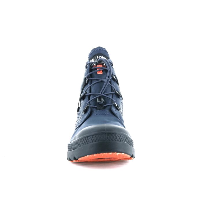 Palladium Pampa Travel Lite+ Wasserdichte Stiefel Herren Navy | CH-8ZVI9