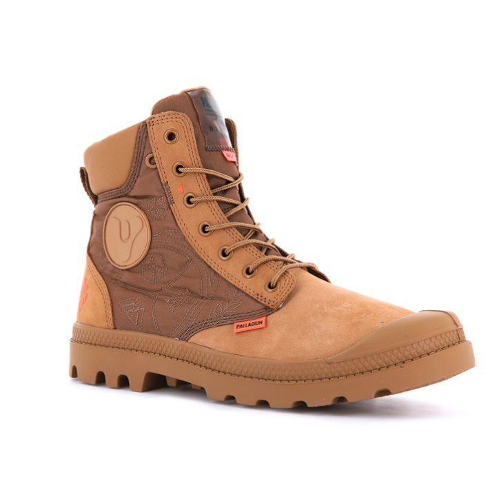 Palladium Pampa X Destiny WPN Stiefel Herren Braun | CH-0GHS1