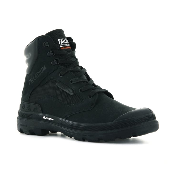 Palladium Pampa X Tech WPN Stiefel Herren Schwarz | CH-7CGP1
