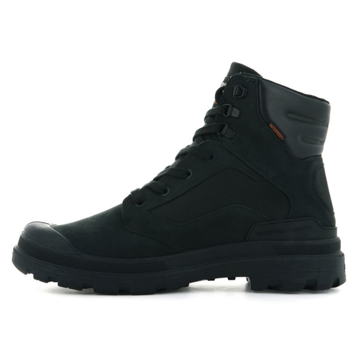 Palladium Pampa X Tech WPN Stiefel Herren Schwarz | CH-7CGP1