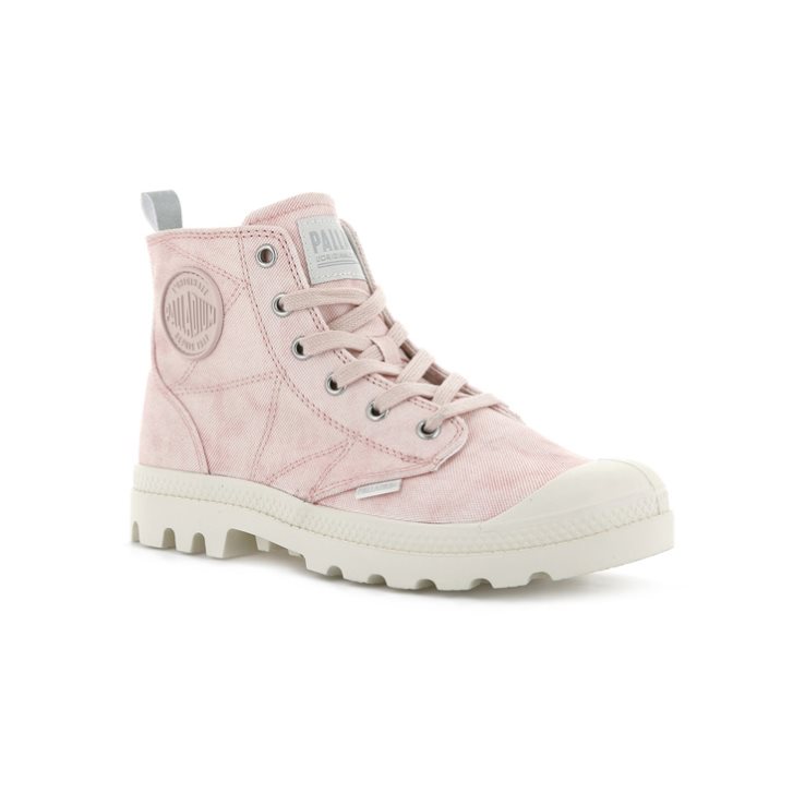 Palladium Pampa Zip Desertwash Stiefel Damen Rosa | CH-8CEZ5