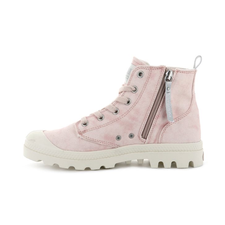 Palladium Pampa Zip Desertwash Stiefel Damen Rosa | CH-8CEZ5