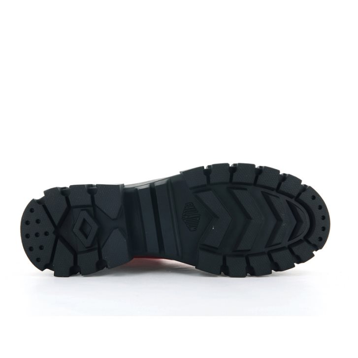Palladium Revolt Hi TX Plateauschuhe Damen Rot | CH-8YTA3