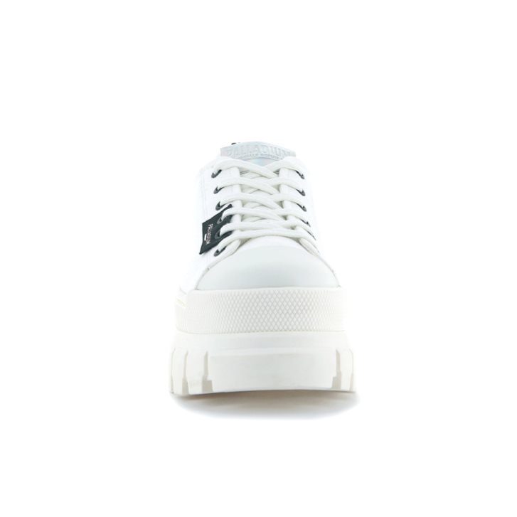 Palladium Revolt LO TX Plateauschuhe Damen Weiß | CH-4TUR0