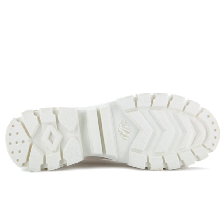 Palladium Revolt LO TX Plateauschuhe Damen Weiß | CH-4TUR0
