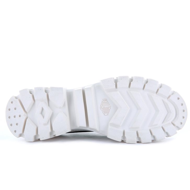Palladium Revolt LO TX Plateauschuhe Damen Schwarz Weiß | CH-8VGU9