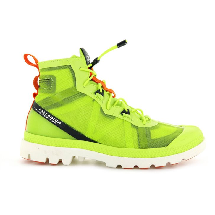 Palladium Travel Lite+ Adventure High Tops Sneaker Herren Hellgrün | CH-0CMT7