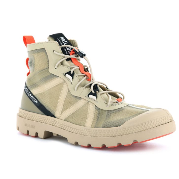 Palladium Travel Lite+ Adventure High Tops Sneaker Herren Olivgrün | CH-2KXY9