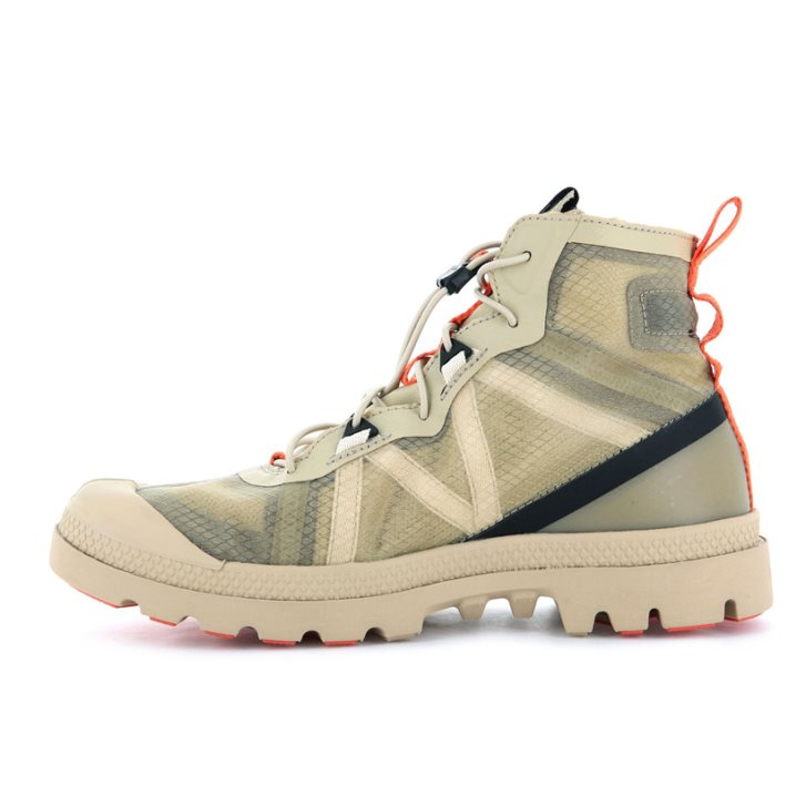 Palladium Travel Lite+ Adventure High Tops Sneaker Herren Olivgrün | CH-2KXY9