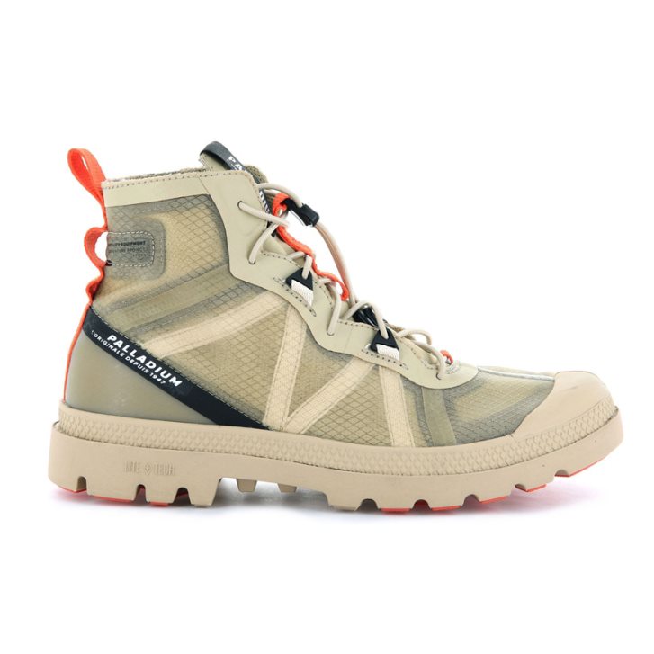 Palladium Travel Lite+ Adventure High Tops Sneaker Herren Olivgrün | CH-2KXY9
