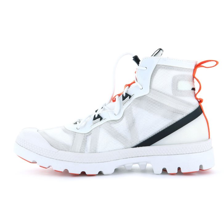 Palladium Travel Lite+ Adventure High Tops Sneaker Herren Weiß | CH-4UQB2