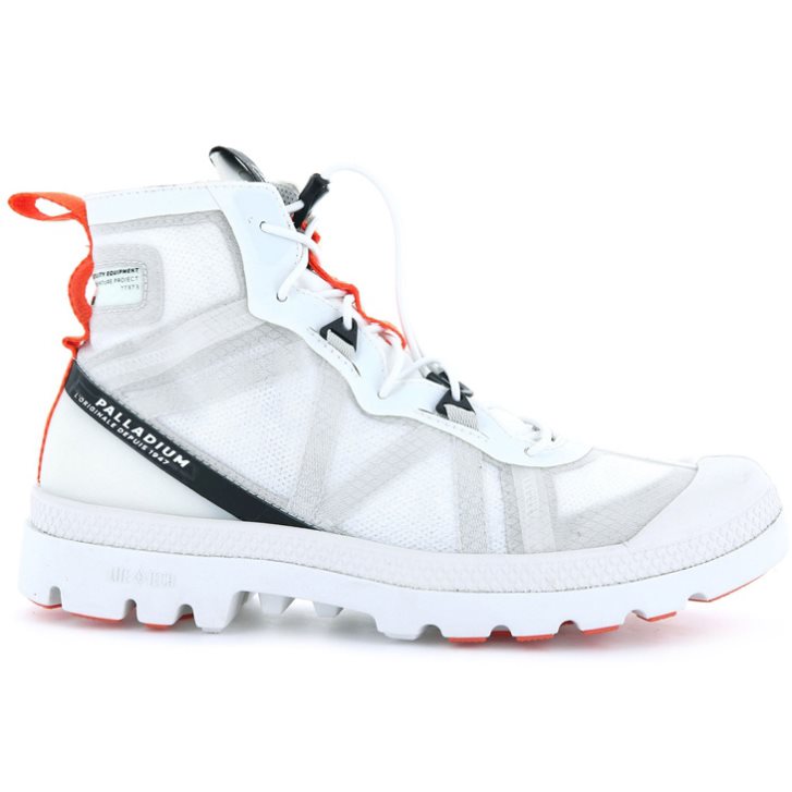 Palladium Travel Lite+ Adventure High Tops Sneaker Herren Weiß | CH-4UQB2